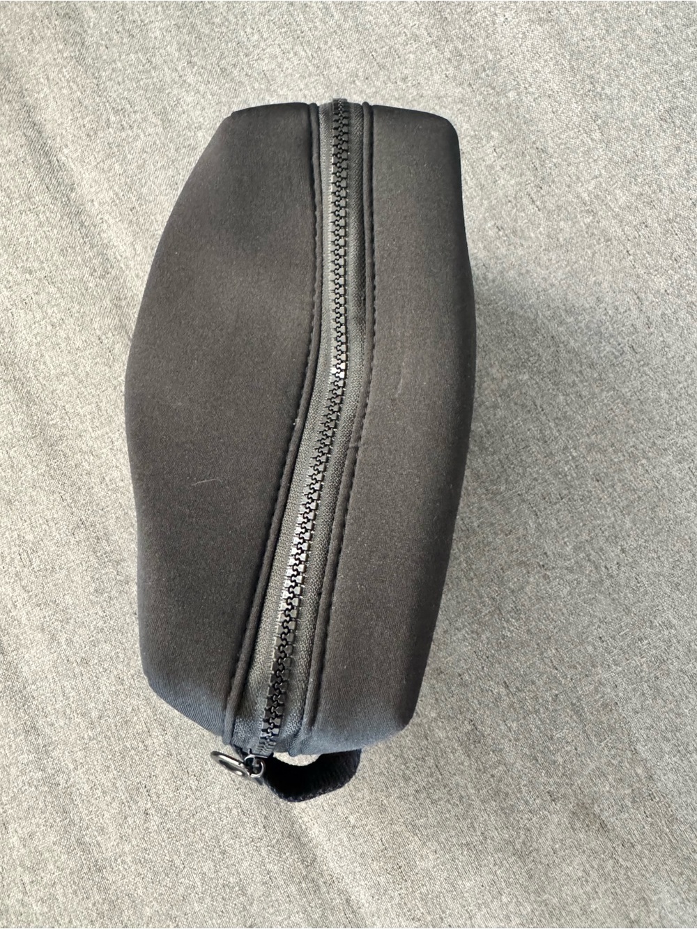 Black Neoprene Travel Kit Toiletry Bag - Picture 2 of 6